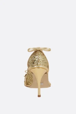 Women ALL IN glitter leather pumps