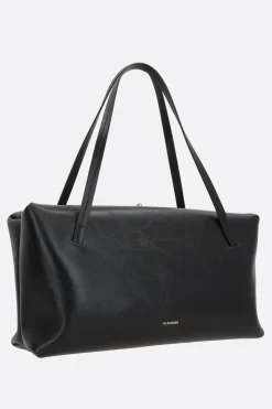 Women JIL SANDER Goji Pillow medium handbag in Paper leather