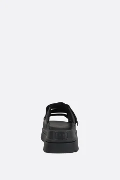 Women UGG GoldenGlow flatform sandals in synthetic leather