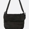 YOHJI YAMAMOTO grainy leather crossbody bag