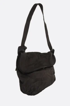 YOHJI YAMAMOTO grainy leather crossbody bag