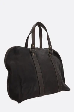 Women GUIDI grainy leather medium handbag