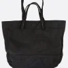 YOHJI YAMAMOTO grainy leather tote bag