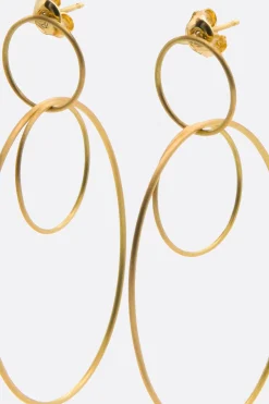 Women LIA DI GREGORIO Grande Ovale earrings