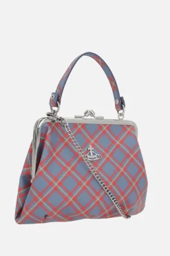 Women VIVIENNE WESTWOOD Granny Frame Purse faux leather handbag