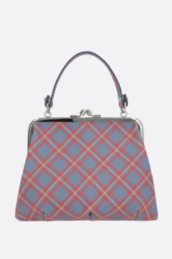 Women VIVIENNE WESTWOOD Granny Frame Purse faux leather handbag
