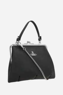 Women VIVIENNE WESTWOOD Granny handbag in saffiano faux leather