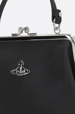 Women VIVIENNE WESTWOOD Granny handbag in saffiano faux leather