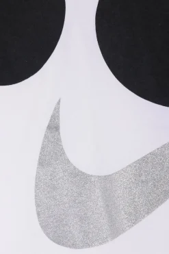 BLACK COMME des GARÇONS graphic print cotton oversized t-shirt