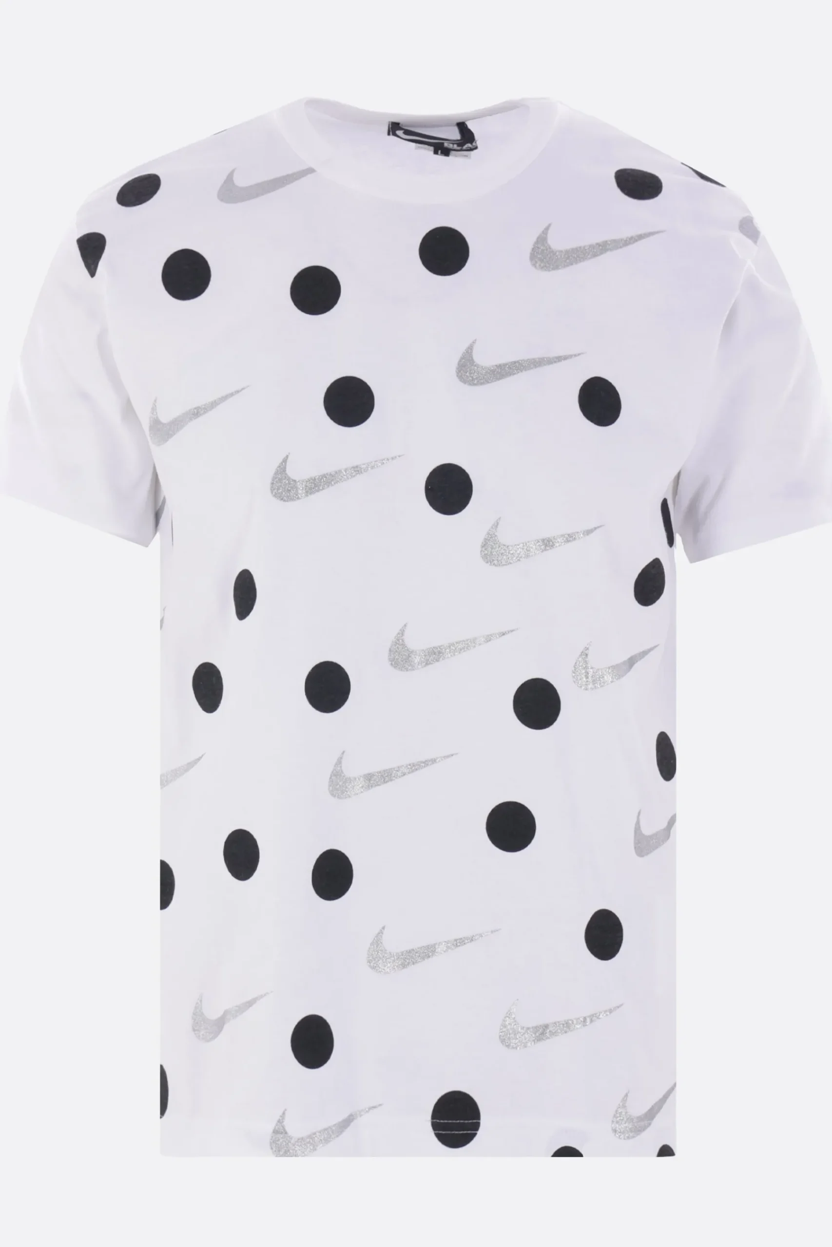 BLACK COMME des GARÇONS graphic print cotton t-shirt