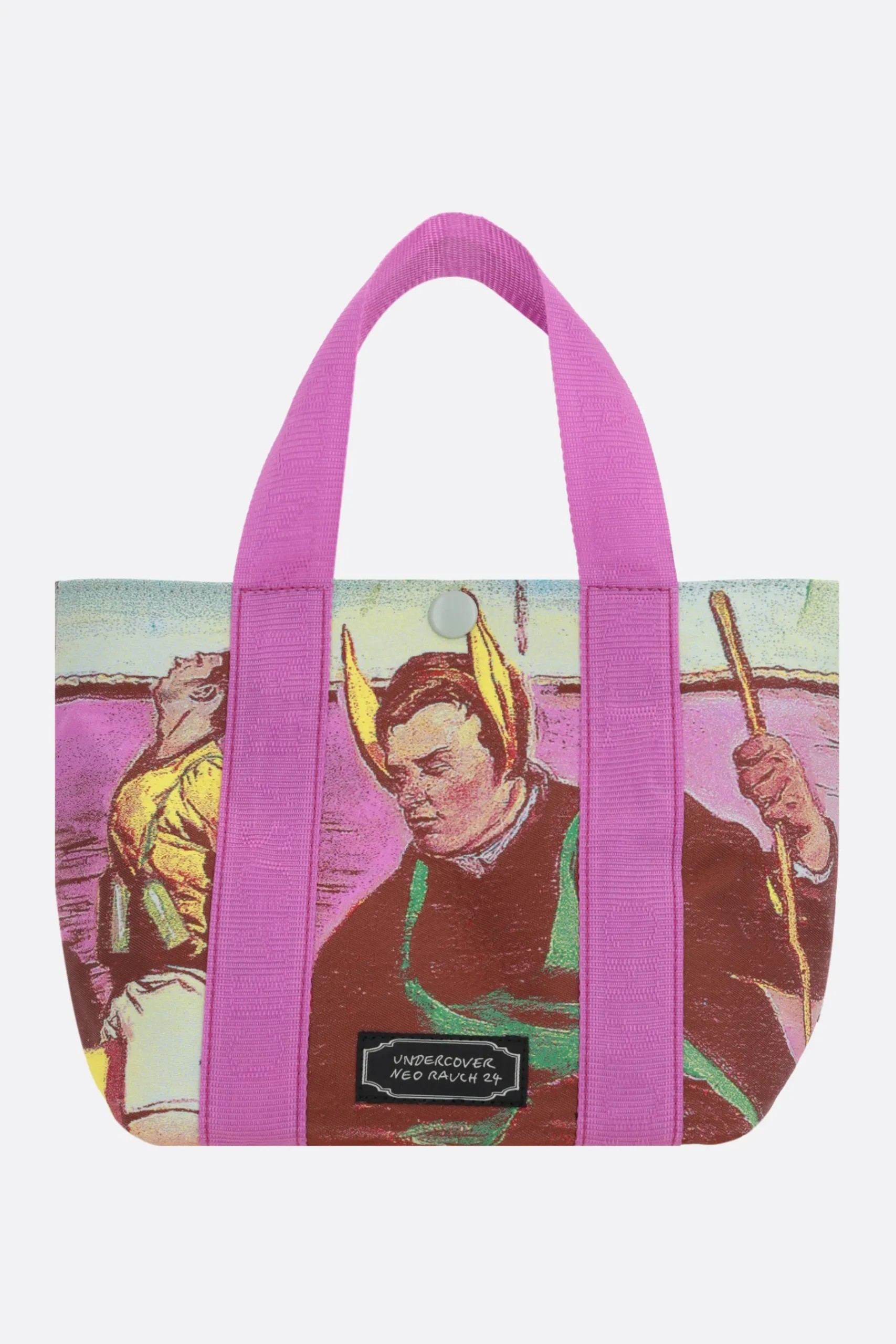 Women UNDERCOVER graphic printed nylon tote bag