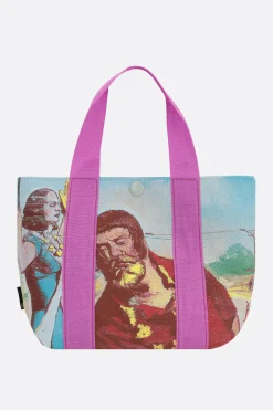 Women UNDERCOVER graphic printed nylon tote bag