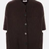 Women NICCOLÒ PASQUALETTI Halterneck ribbed wool cape