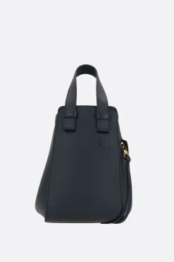 Women LOEWE Hammock grainy leather compact bag