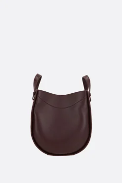 Women LOEWE Hammock slice bag in shiny leather