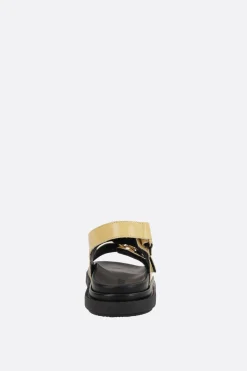 Women ALOHAS Harper Onix fussbet sandals in patent leather