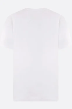 Women COMME DES GARÇONS PLAY Heart logo print cotton t-shirt