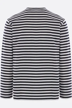 Women COMME DES GARÇONS PLAY Heart patch cotton long-sleeve t-shirt