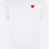 COMME DES GARÇONS PLAY Heart patch cotton t-shirt