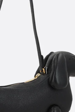 Women THOM BROWNE Hector Baguette bag in Pebble Grain leather