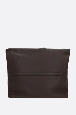 DRIES VAN NOTEN Holdall shoulder bag in grainy leather