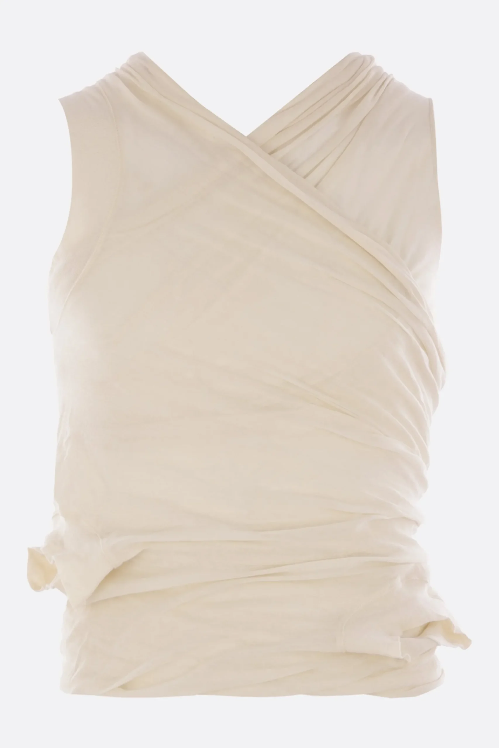 RICK OWENS Hollywood Banana sleeveless top in jersey