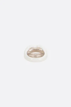 Women HOTLIPS BY SOLANGE Hotlips enameled silver ring