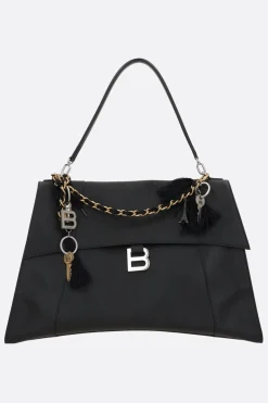 Women BALENCIAGA Hourglass Soft large handbag in smooth leather