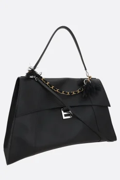 Women BALENCIAGA Hourglass Soft large handbag in smooth leather