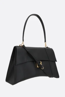 Women BALENCIAGA Hourglass Soft medium handbag in smooth leather