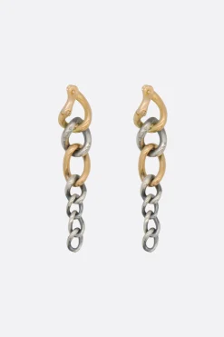 Women HUM ete Gradation Chain earrings