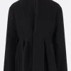 Women CFCL Hypha ribbed knit tailored flare jacket