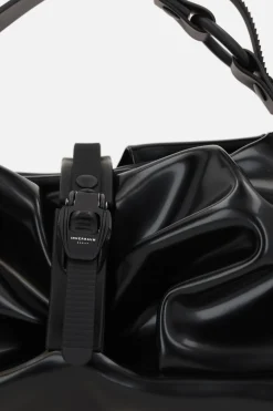 Women INNERRAUM I96 handbag in shiny faux leather