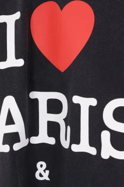 Women BALENCIAGA I Love Paris & cotton t-shirt