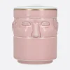 GINORI 1735 Il Seguace porcelain candle holder with cover