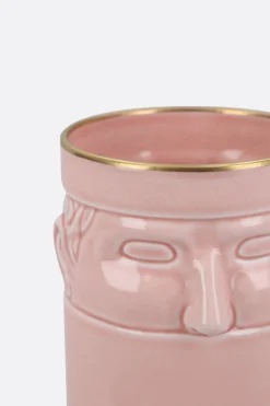 GINORI 1735 Il Seguace porcelain candle holder with cover