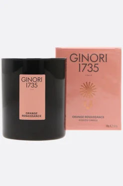 GINORI 1735 Il Seguace porcelain candle holder with cover
