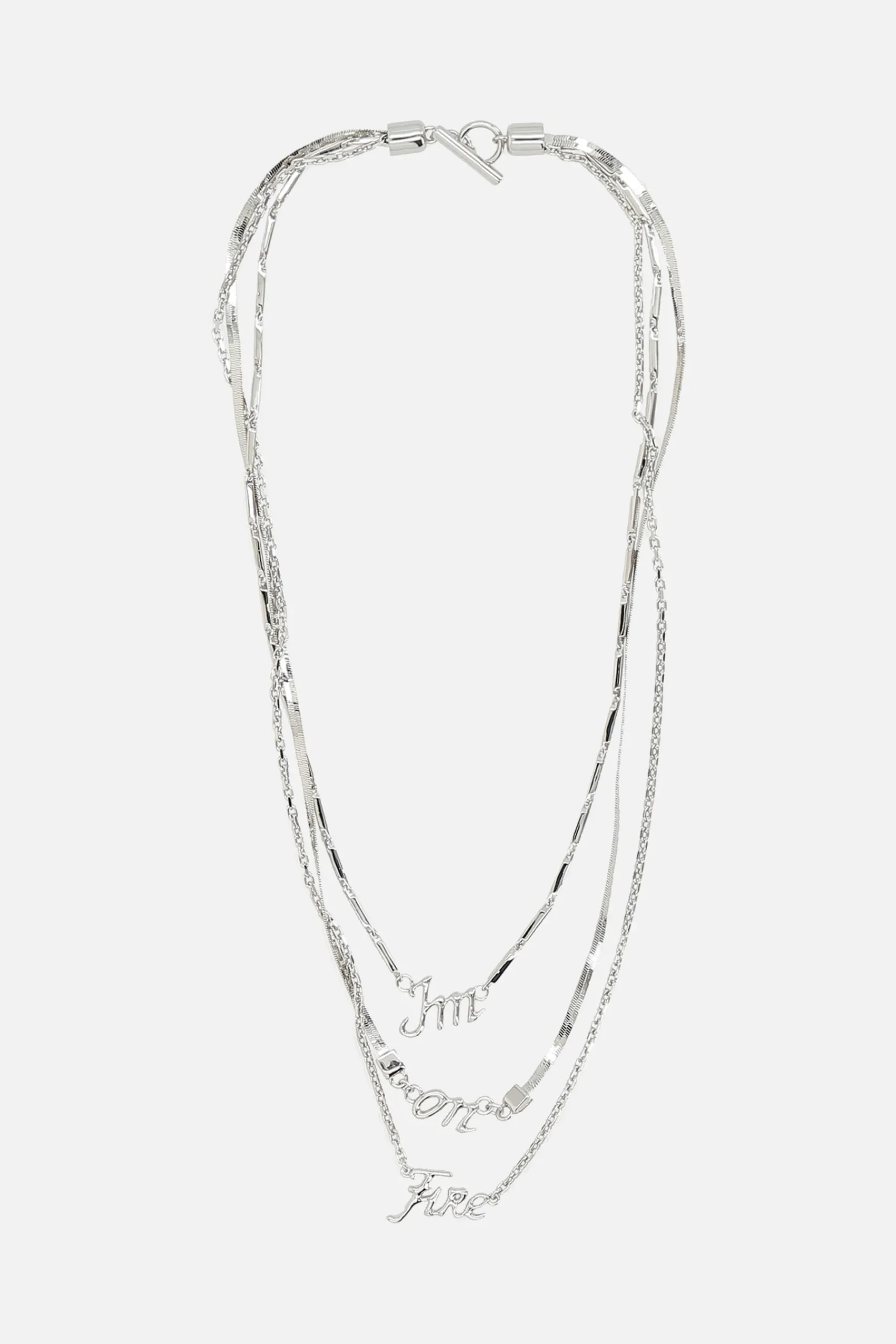 Women JIL SANDER I'm On Fire necklace in brass