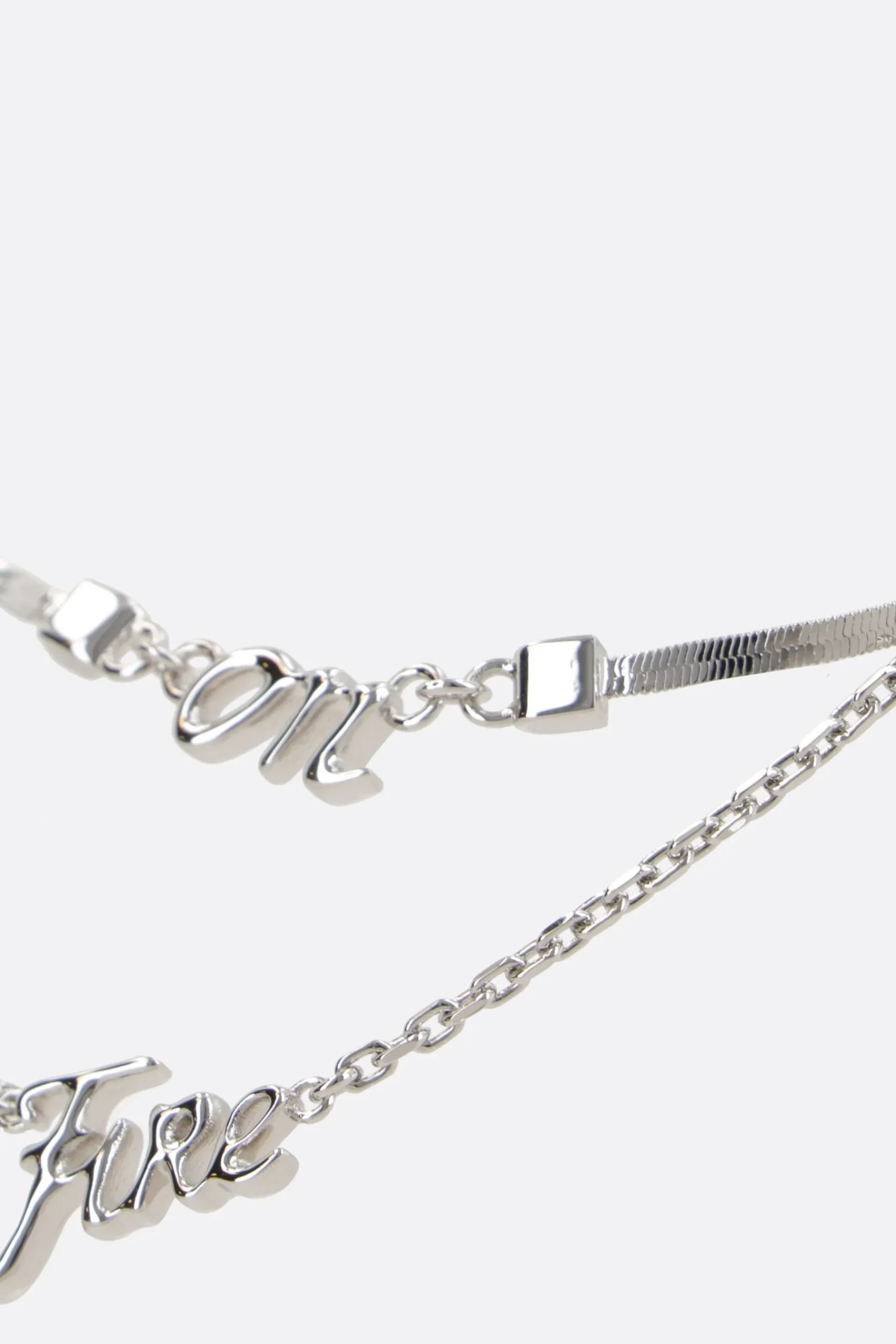 Women JIL SANDER I'm On Fire necklace in brass