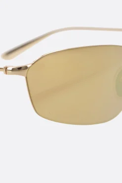 Women BALENCIAGA Invis 2 Oval sunglasses in metal
