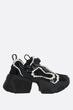 Women NOIR KEI NINOMIYA X REEBOK IPF Flying Pearl Pump Fury sneakers