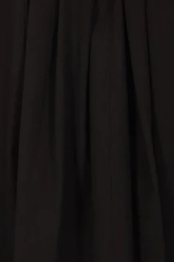 Women MARIA CALDERARA Irregular Holes long skirt in poplin