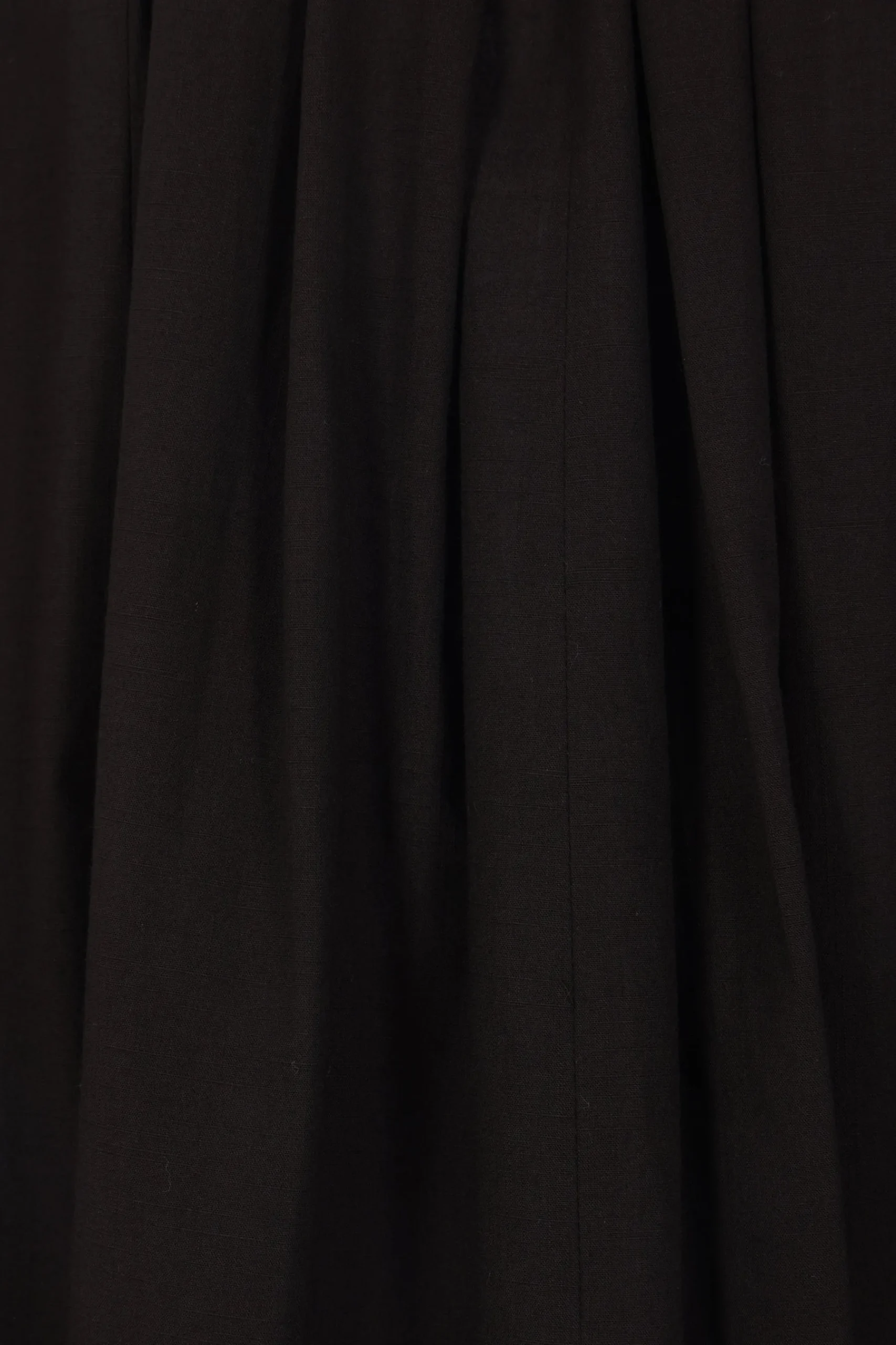 Women MARIA CALDERARA Irregular Holes long skirt in poplin