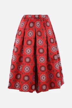 Women COMME DES GARÇONS jacquard skort