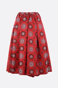 Women COMME DES GARÇONS jacquard skort