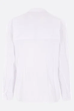 SÉFR Jagou shirt crinkled cotton blend