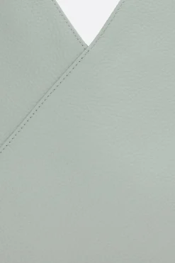 Women MM6 Japanese mini handbag in grainy leather