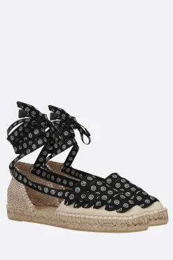Women CASTAÑER X 10 CORSO COMO Jean canvas espadrilles