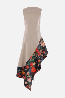 Women ZOMER Jean sleeveless dress in canvas