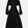 Women DURAN LANTINK jersey and knit bomber coat